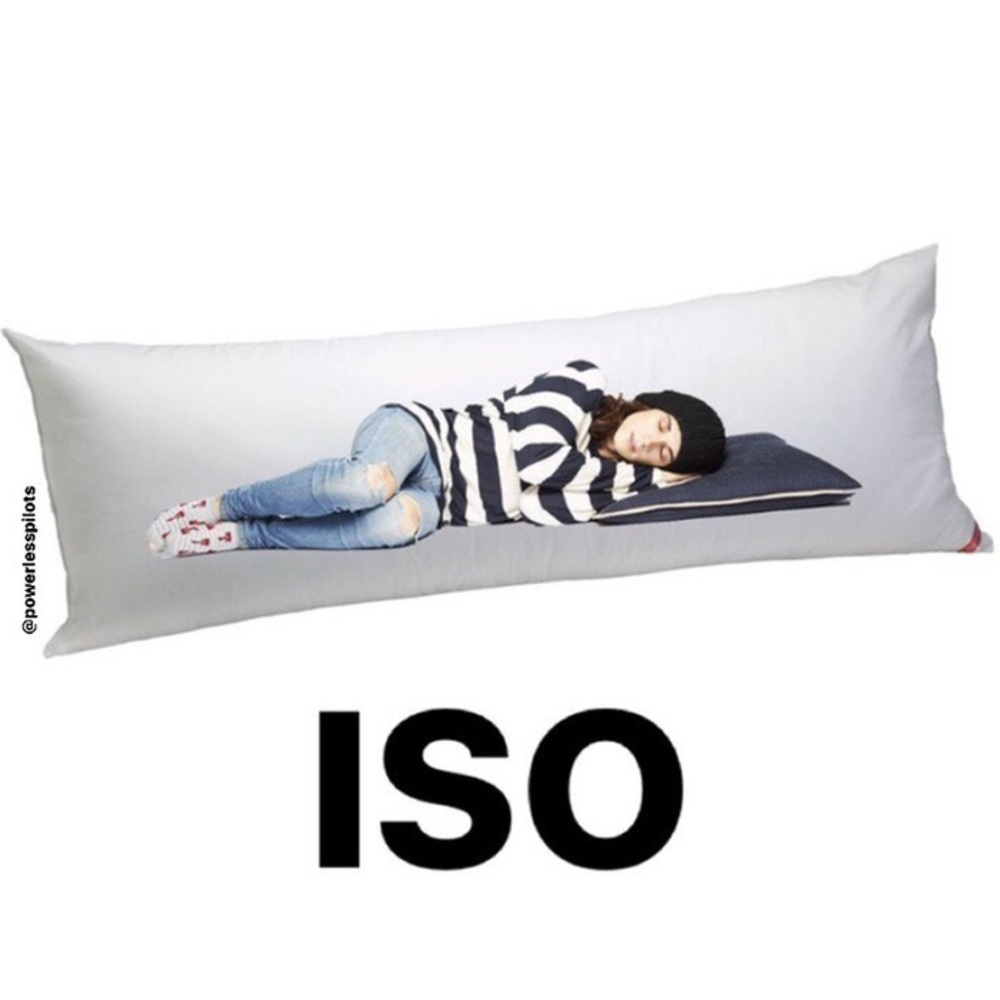 ISO Waterparks Otto Wood Body Pillow
